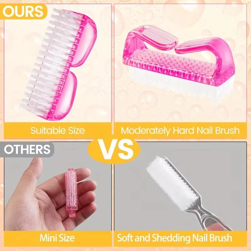 1 Brosse exfoliante pour ongles
