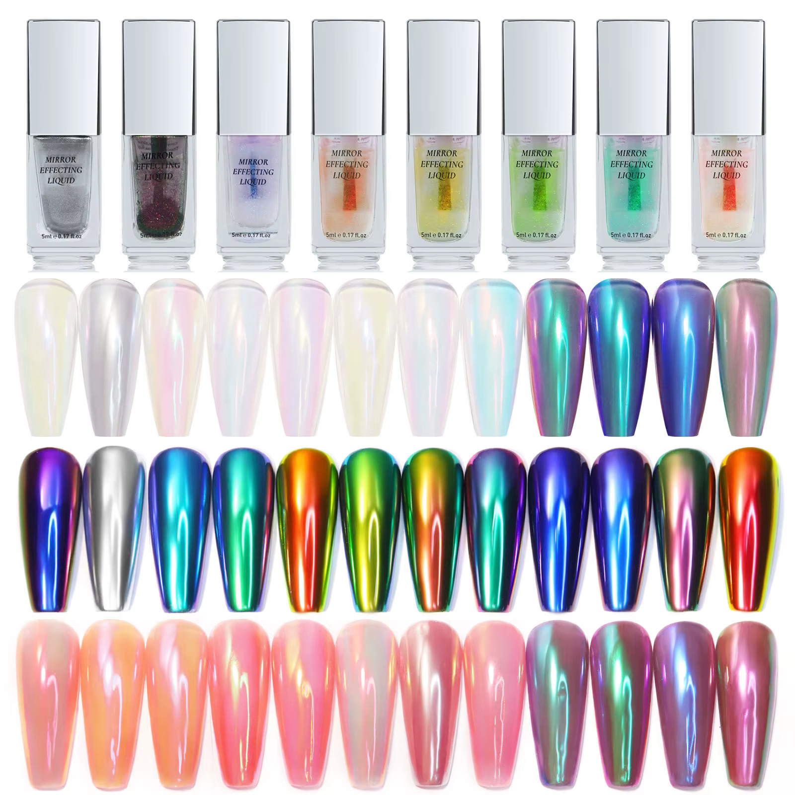 Poudre magique chromé Aurora 5ml