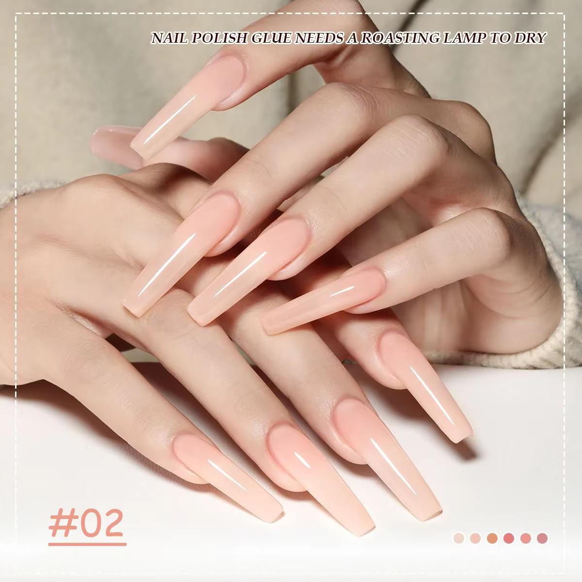 MIANEL 1 pièce 12ML Vernis à ongles gel poudre nude transparent effet glace blanchissant