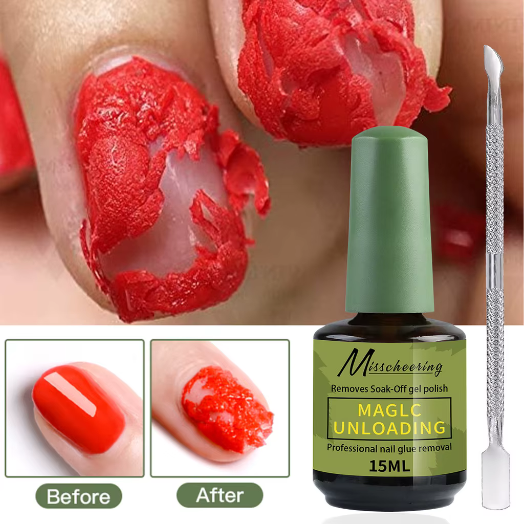 Dissolvant de vernis à ongles Gel magique rapide