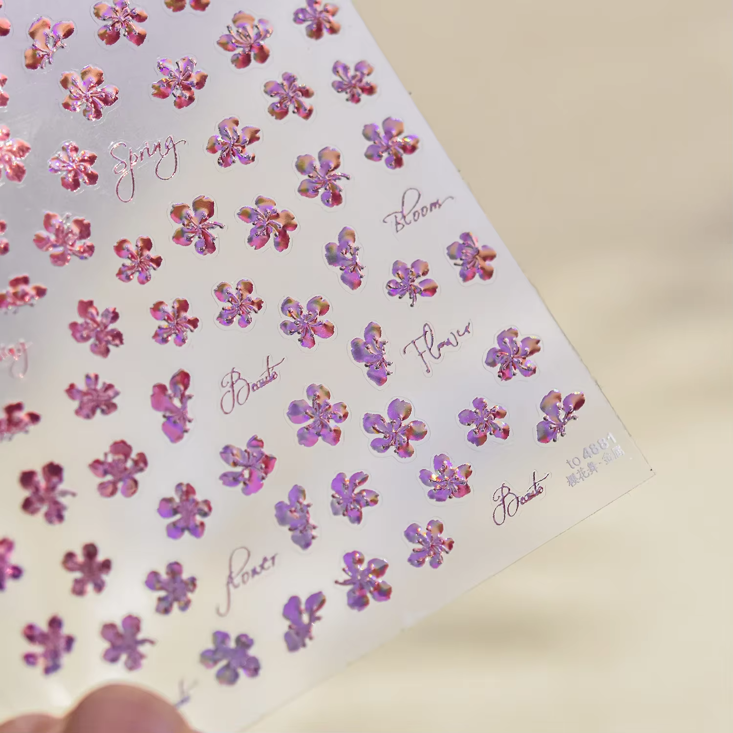 Autocollant pour Nail Art 5D