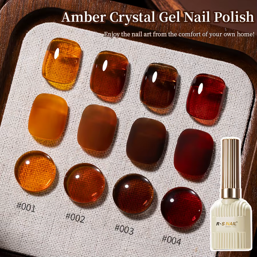 RSNAIL 10g gelée ambre Gel vernis à ongles cristal marron Gel