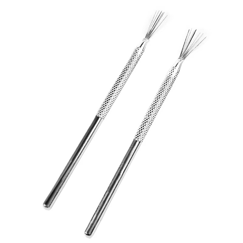 Brosse de Texture à sept broches pour Nail Art