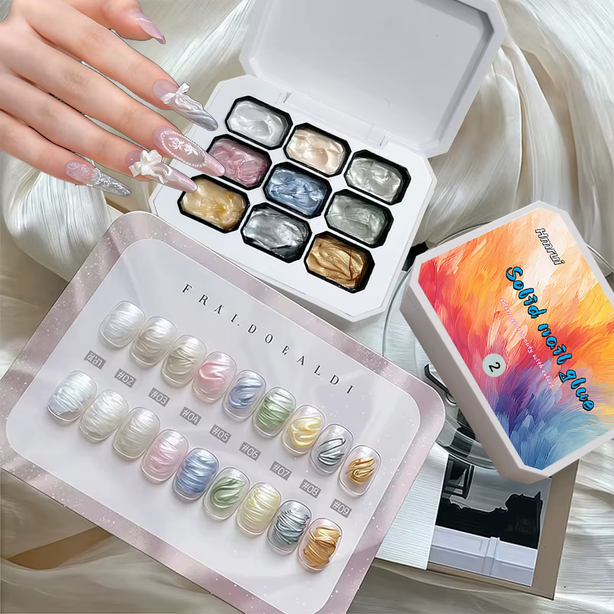1 pièce, 9 couleurs