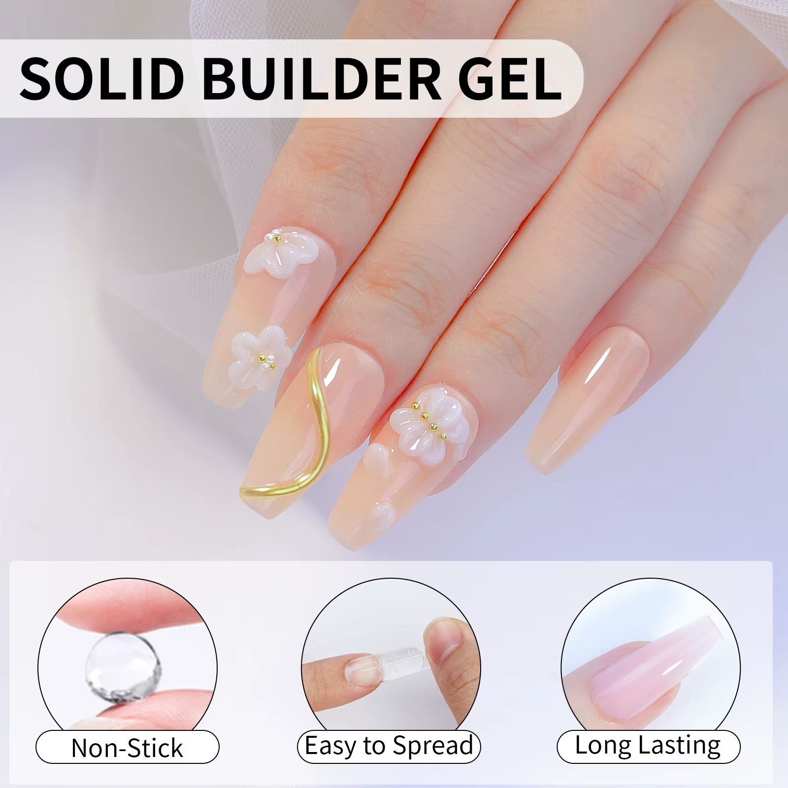 7pcs15ml ensemble de Gel d'extension d'ongle Gel