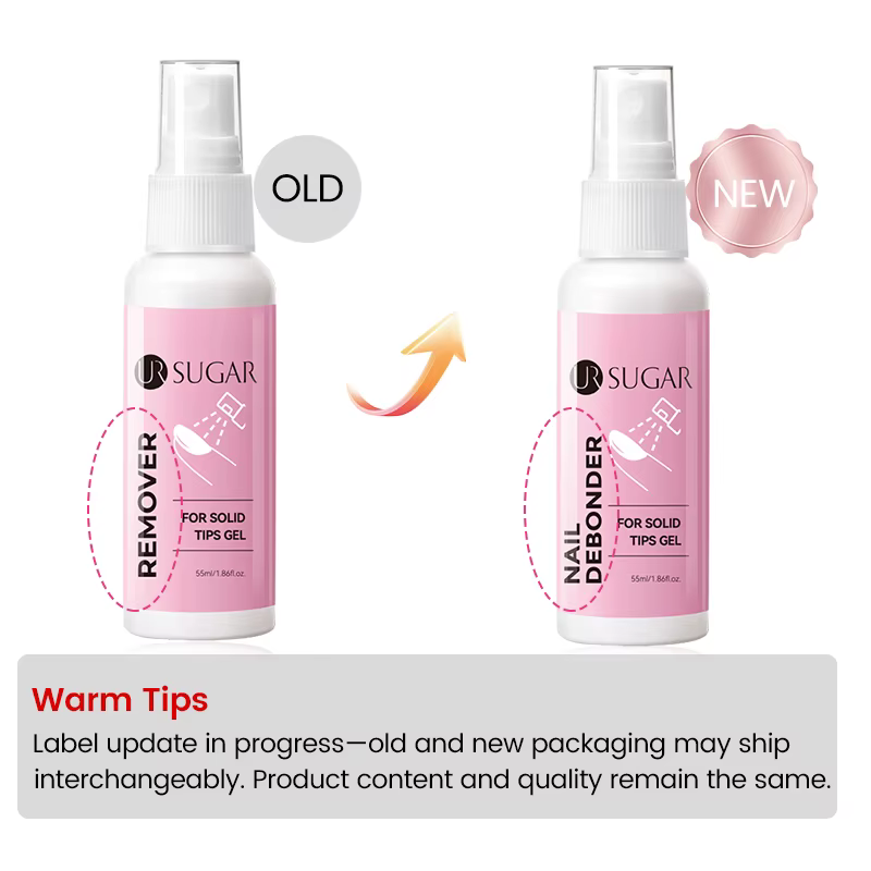 UR SUGAR 55ml dissolvant pour pointes solides Gel faux ongles conseils enlevant Gel strass