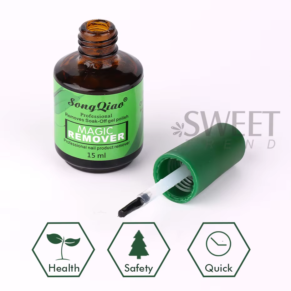 Ensemble de dissolvant professionnel de Gel pour ongles