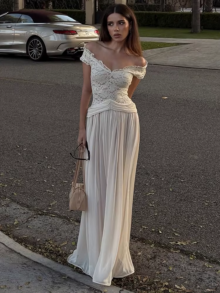 Robe élégante Sisterlinda pour femme, patchwork jacquard, maille, col en V, plissée, sans manches, ajustée, pour mariage, soirée, vacances, chic