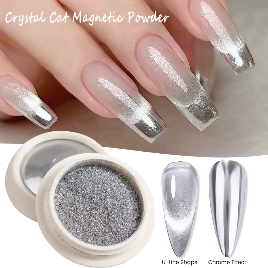 Aurora Cat – poudre magnétique pour ongles