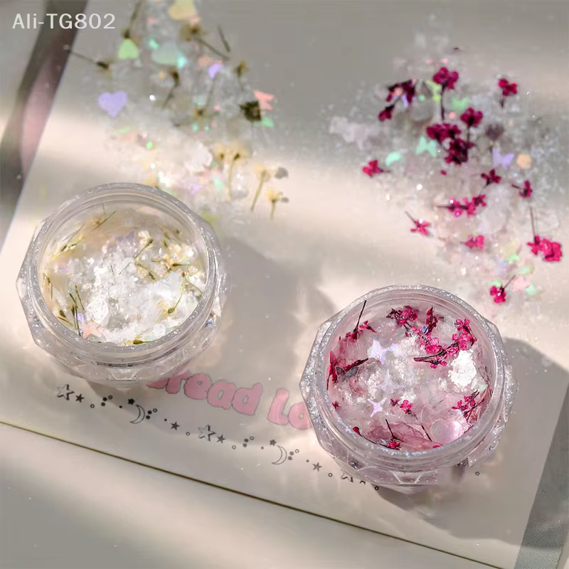1 Boîte de Paillettes pour Nail Art