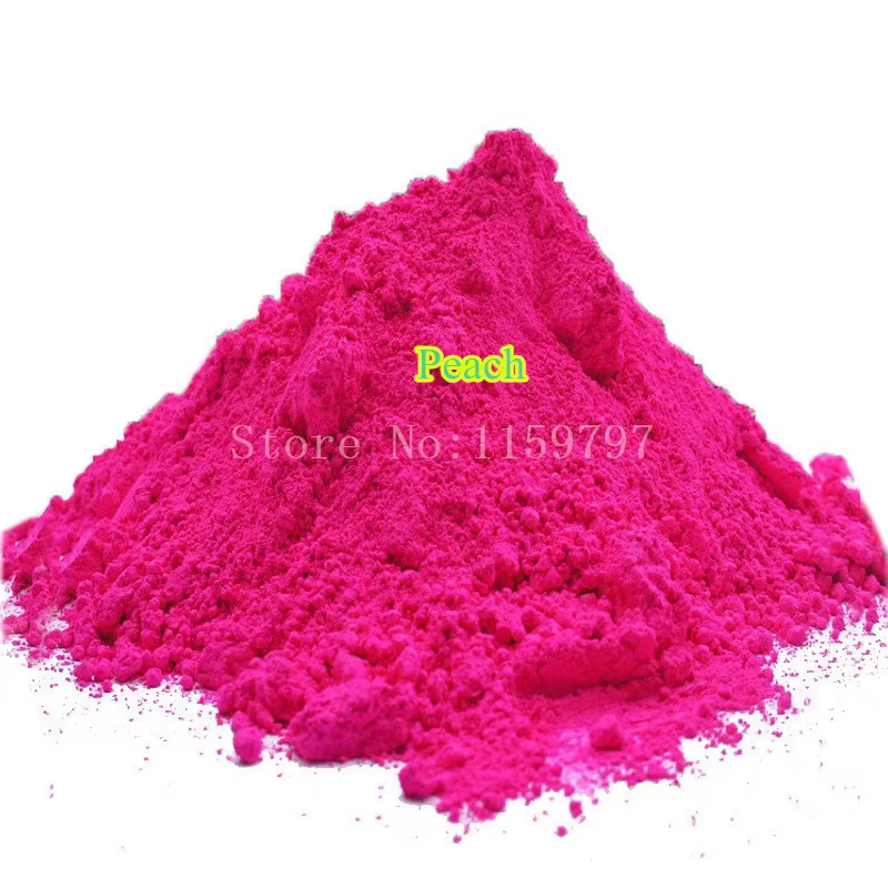 1kg vente en gros néon jaune vif ongles paillettes Fluorescence Pigment poudre de phosphore peinture fluorescente