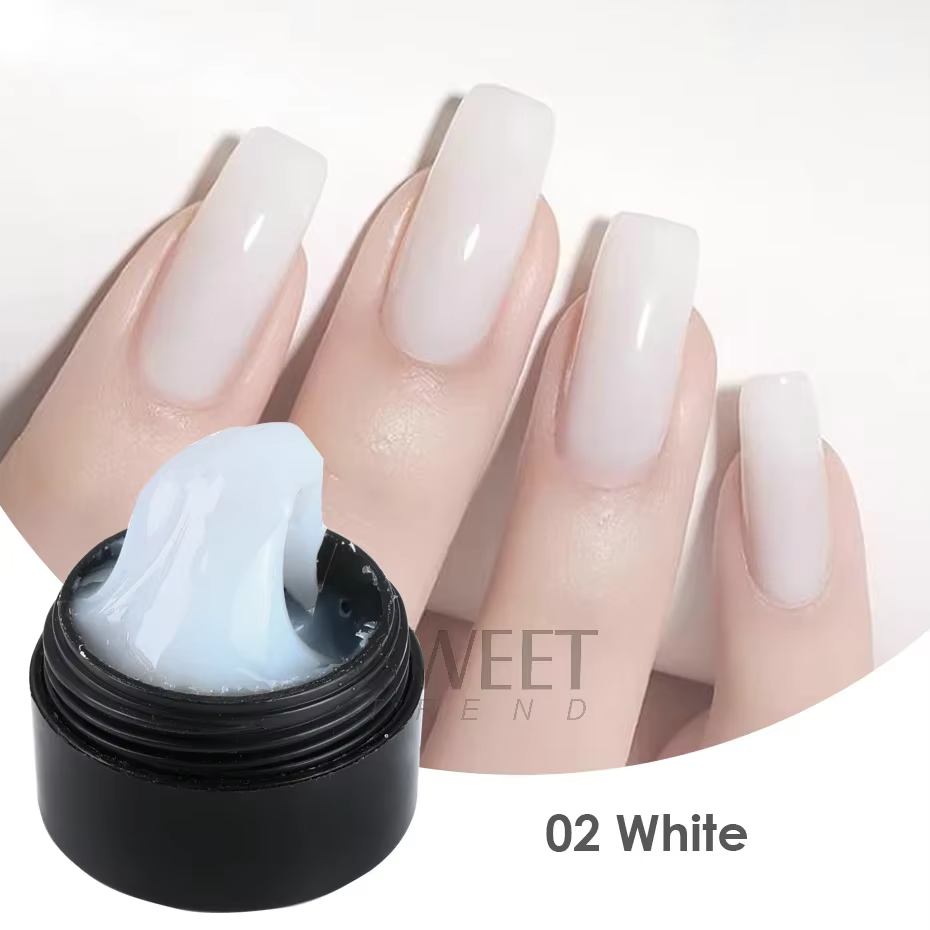 Extension d'ongles en cristal doux et solide