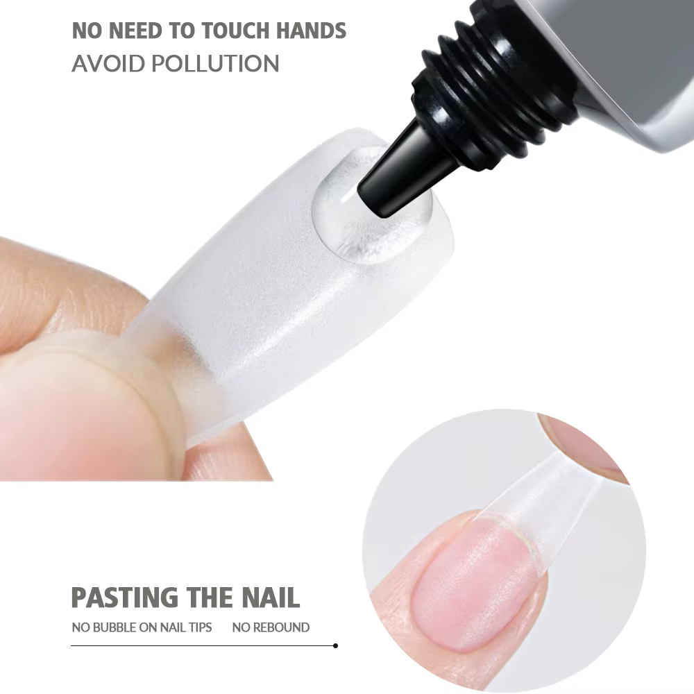 Nailpop Pro doux ongles conseils Gel colle 20g adhésif faux