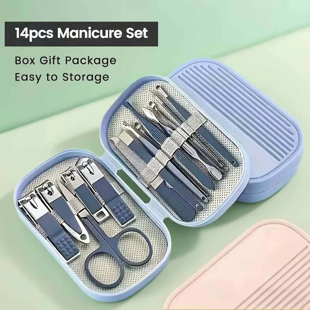 Ensemble de manucure et pédicure 14 en 1