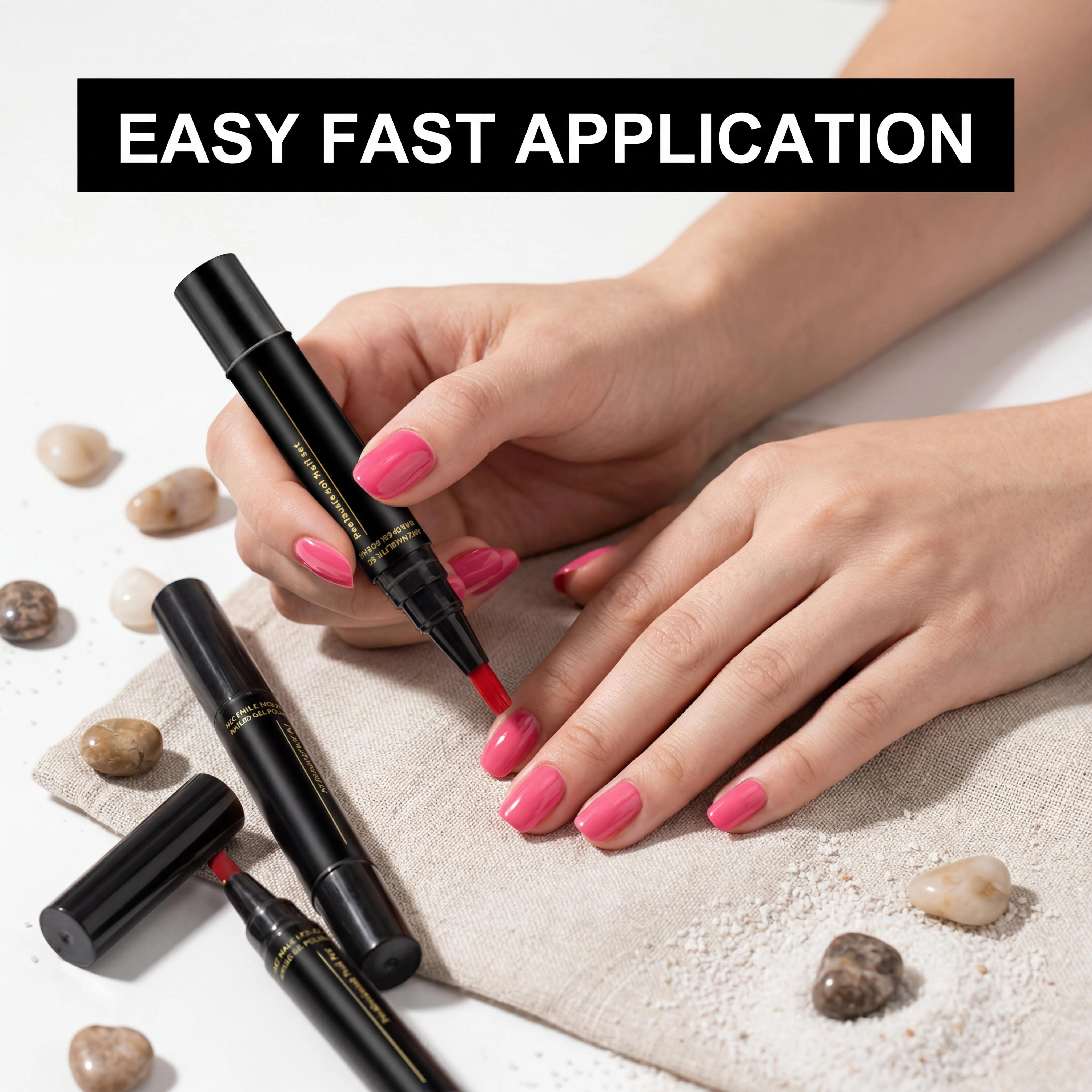 Kit de stylos à ongles DIY 6 couleurs