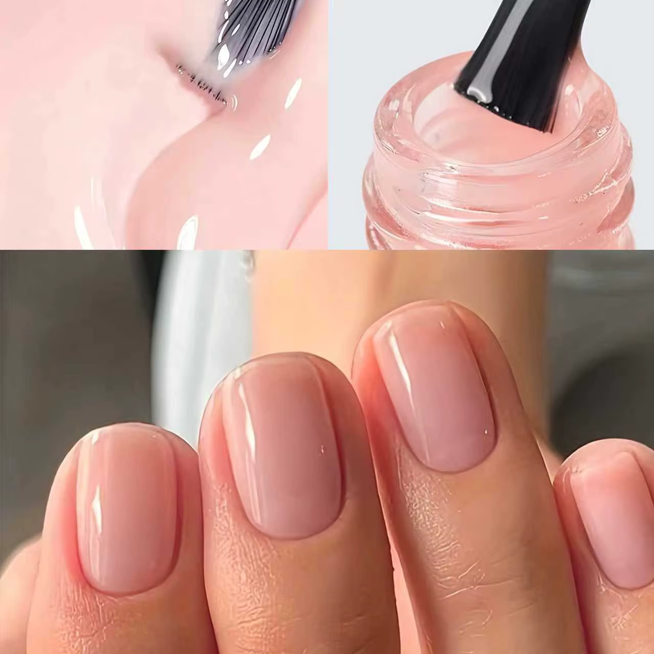 Le vernis à ongles rose de 10 ml peut créer