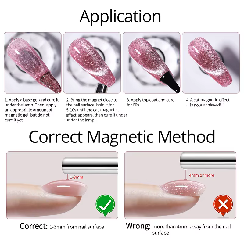 UR SUGAR – vernis à ongles Gel magnétique chat