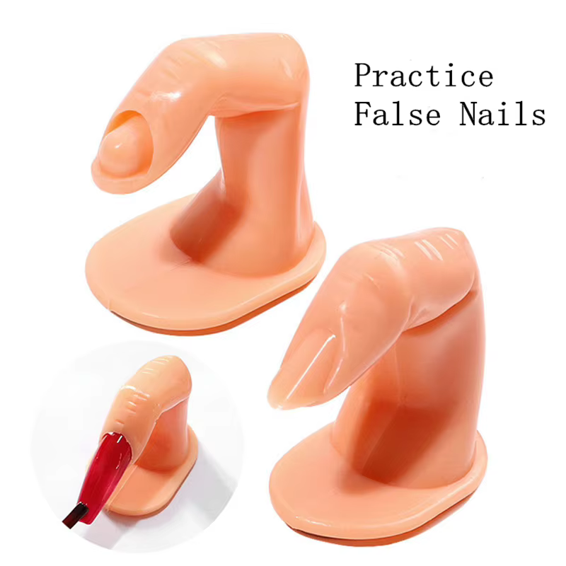Faux doigt modèle Nail Art affichage conseils Style ongles échantillon vernis support pratique acrylique Palette manucure accessoires outil