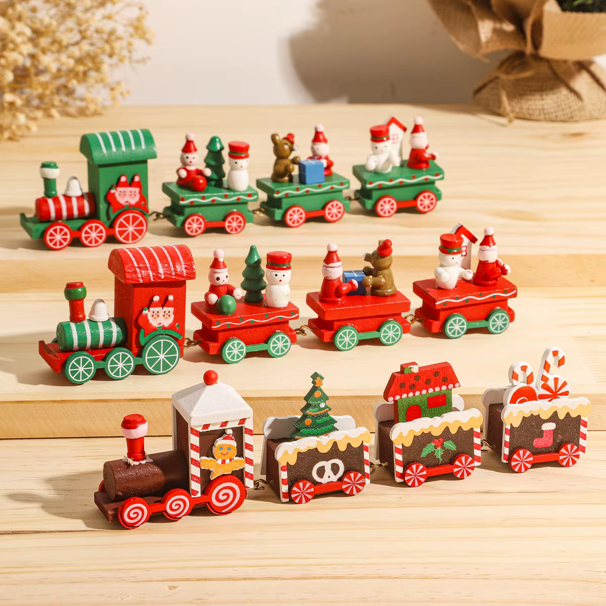 Train de noël décorations de joyeux noël pour la maison 2025 ornement de noël cadeaux de noël joyeux nouvel an 2026 cadeaux