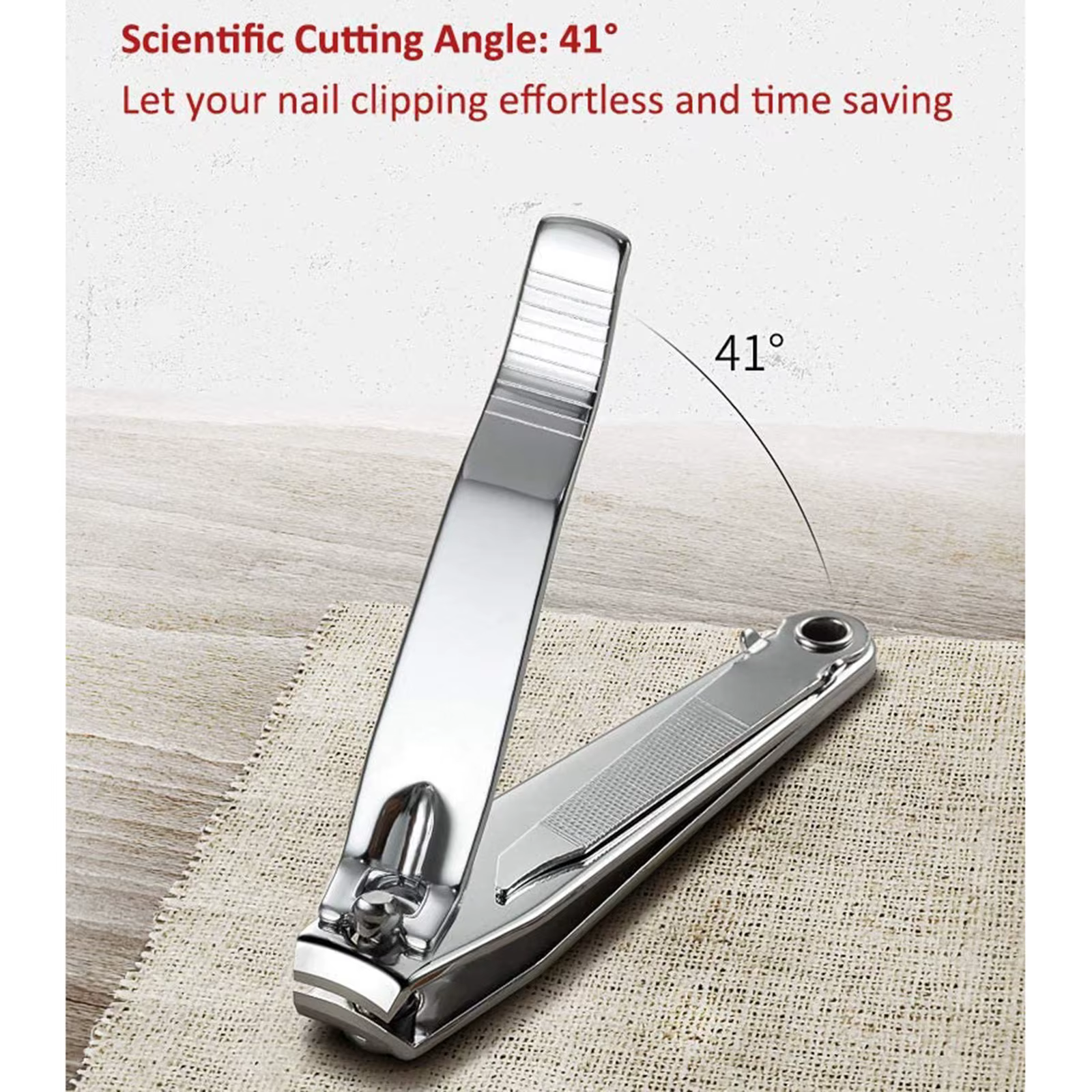 Coupe-ongles en acier inoxydable