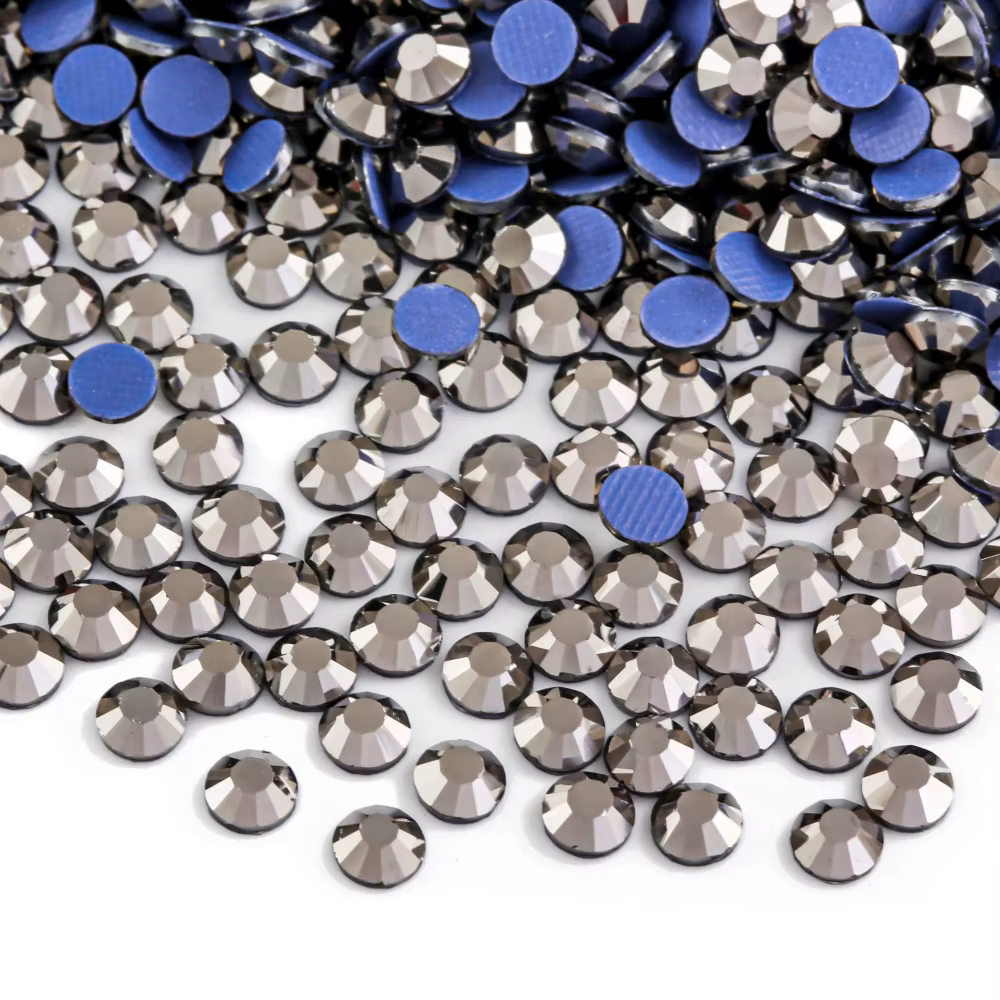 Strass thermocollants en verre cristal DMC, série Mine SS6-SS30, pour décoration de vêtements DIY