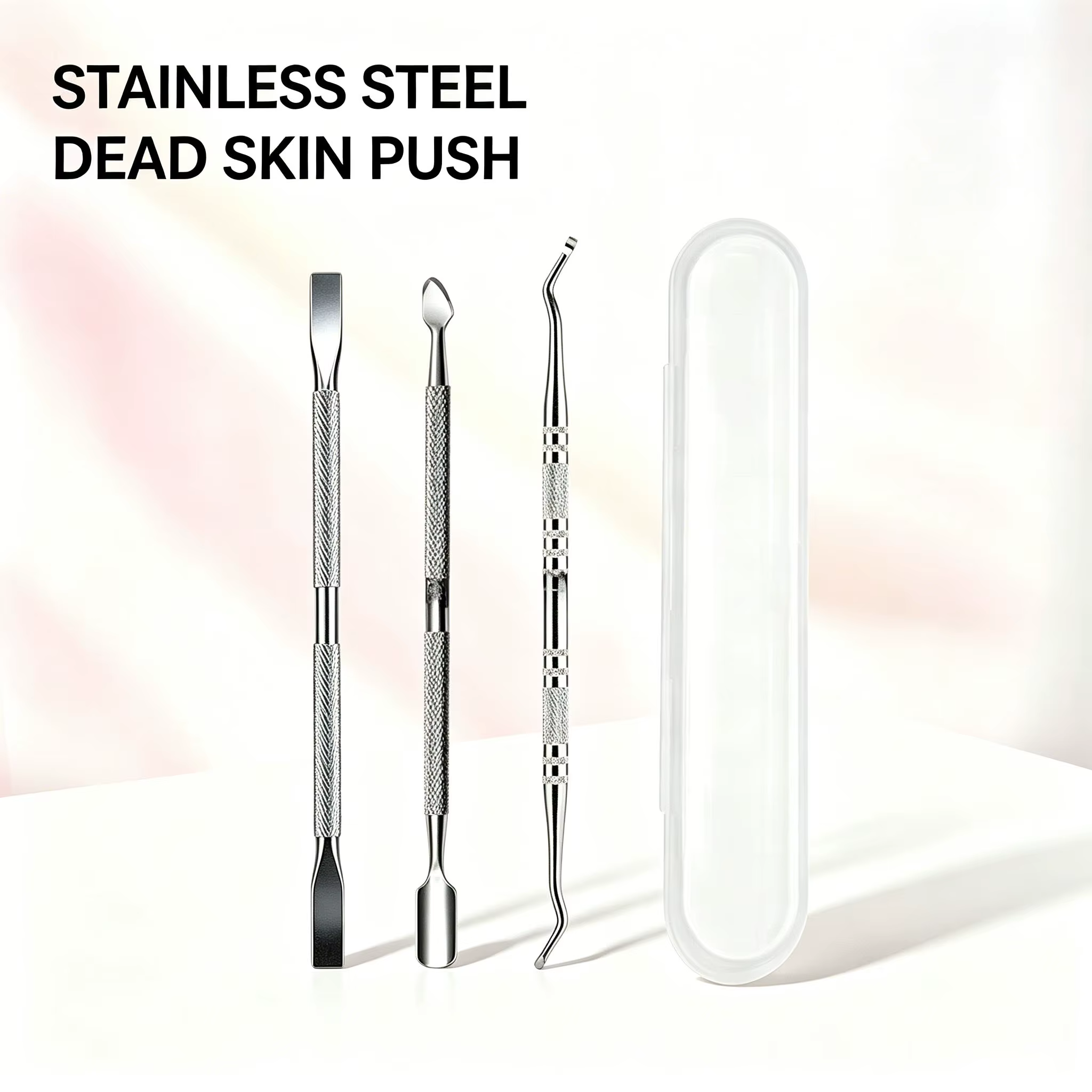 Pousse-ongles en acier inoxydable