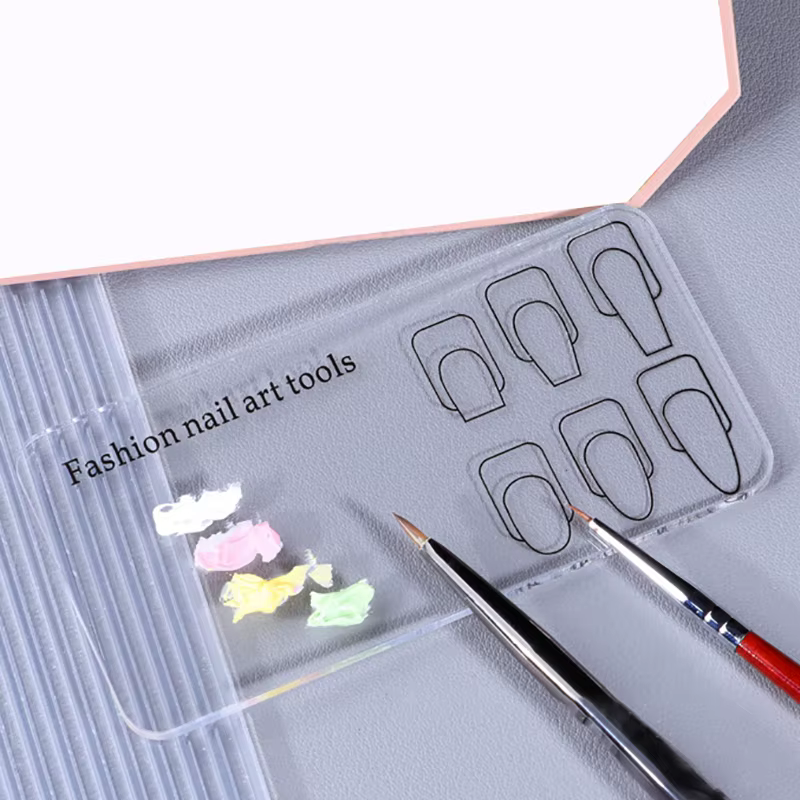 Palette de pratique de formation en acrylique pour Nail Art
