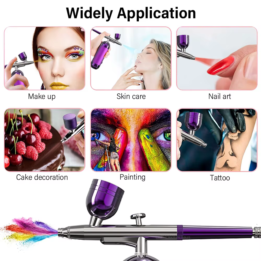 Aérographe à ongles avec compresseur