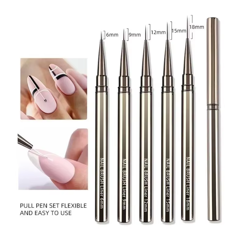 Pinceaux pour revêtement d'ongles