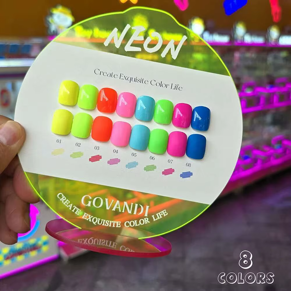 Vernis à ongles Gel avec carte de couleur