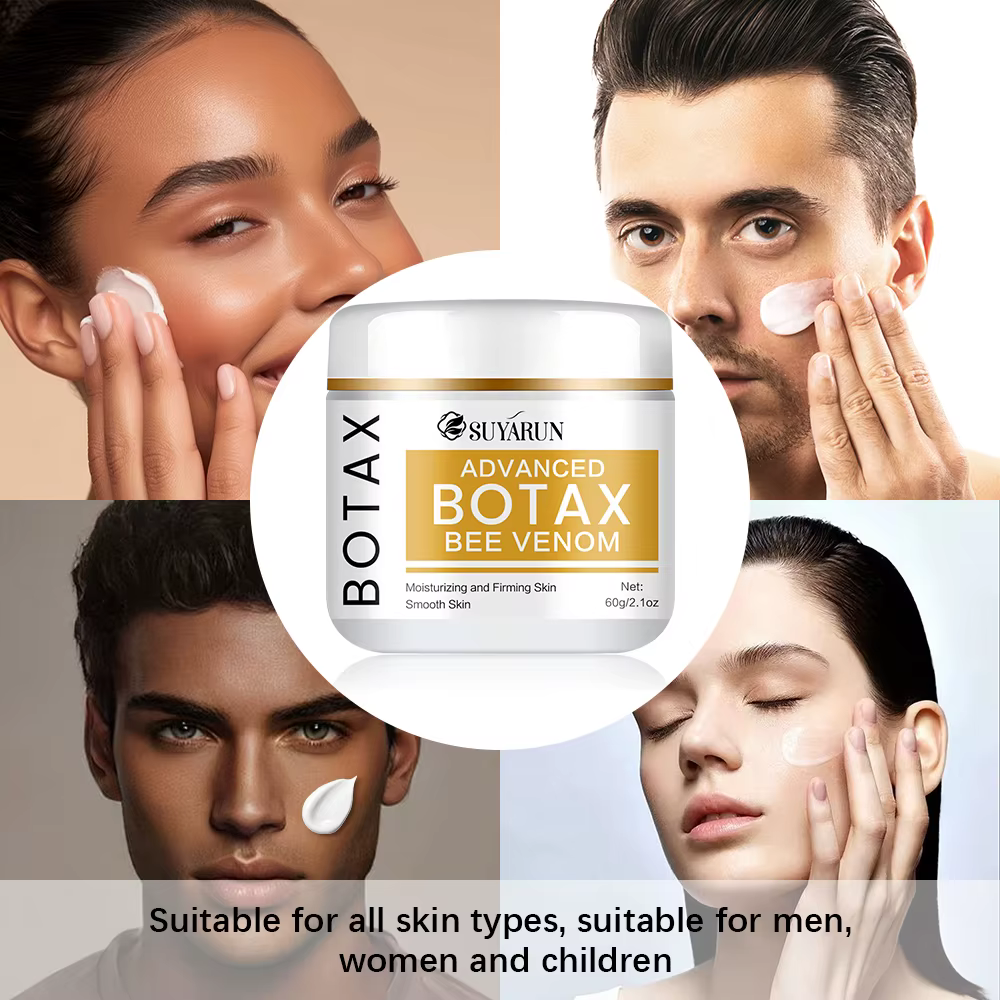 SUYARUN Botax Crème pour le visage anti-âge – Traitement raffermissant pour la réduction des rides et le lifting avec collagène et acide hyaluronique.