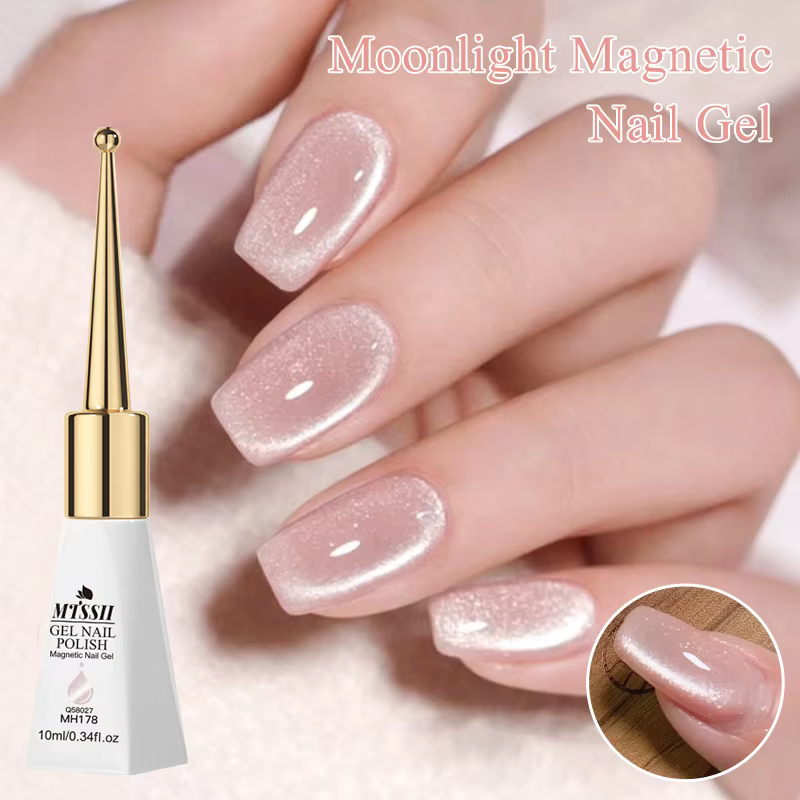 Vernis à ongles Gel magnétique chat clair de lune