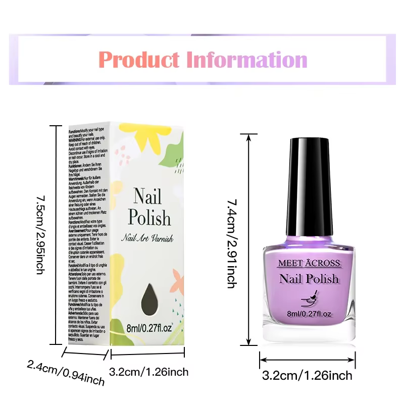 Vernis à ongles à base d'eau