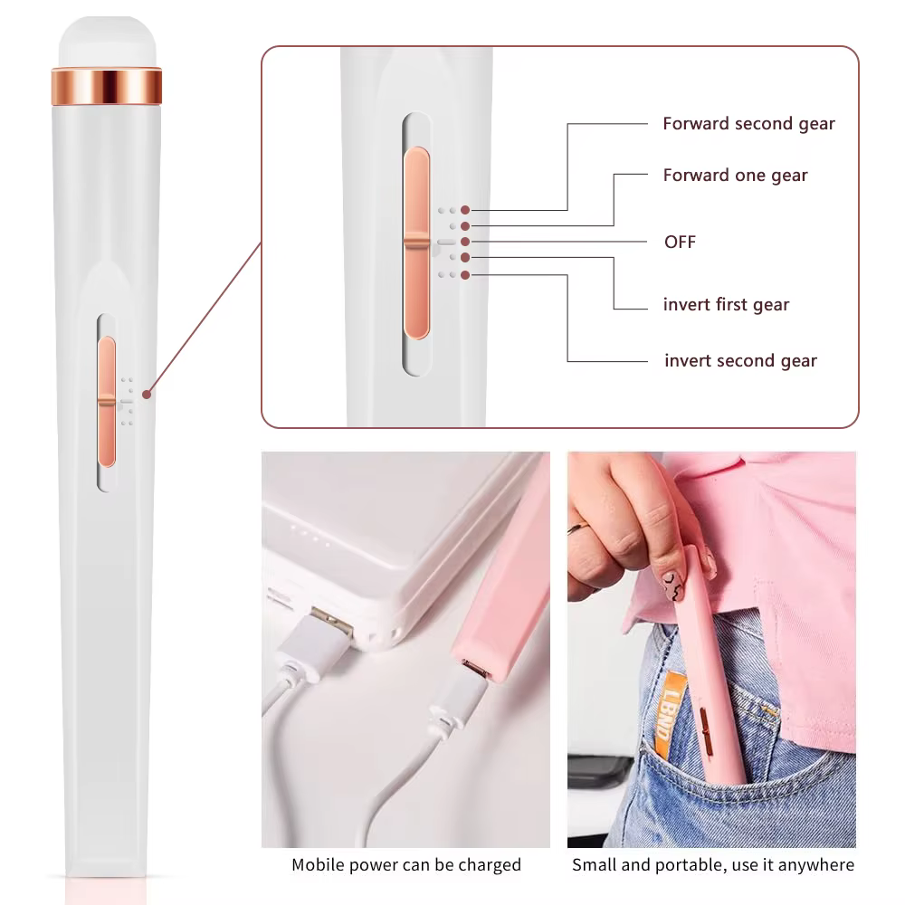 LULAA ensemble de manucure Portable