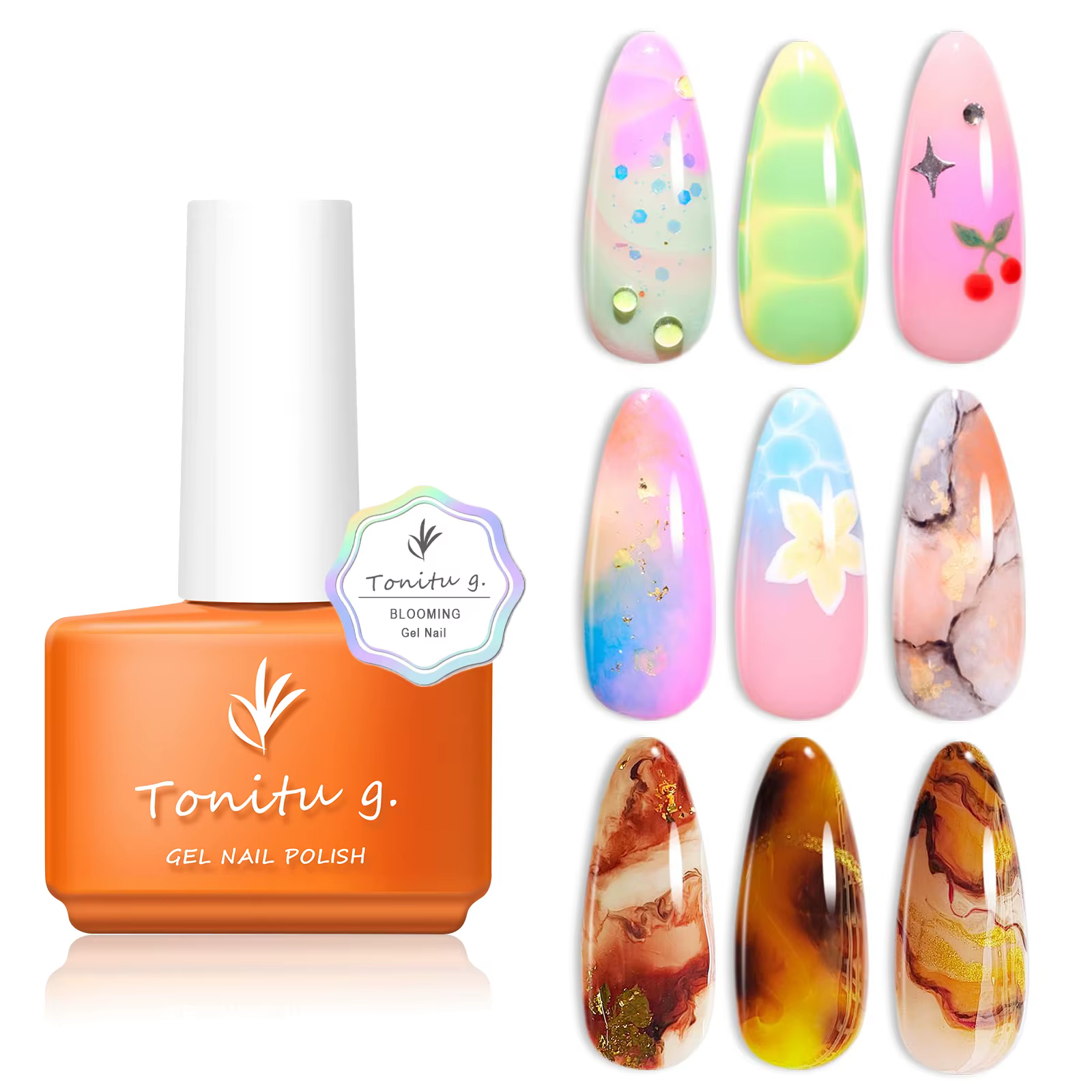 Vernis Gel fleuri, libérez la créativité avec un marbre facile