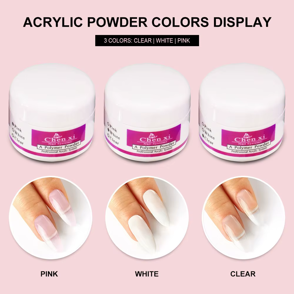 Kit de décoration pour ongles en poudre acrylique et monomère liquide
