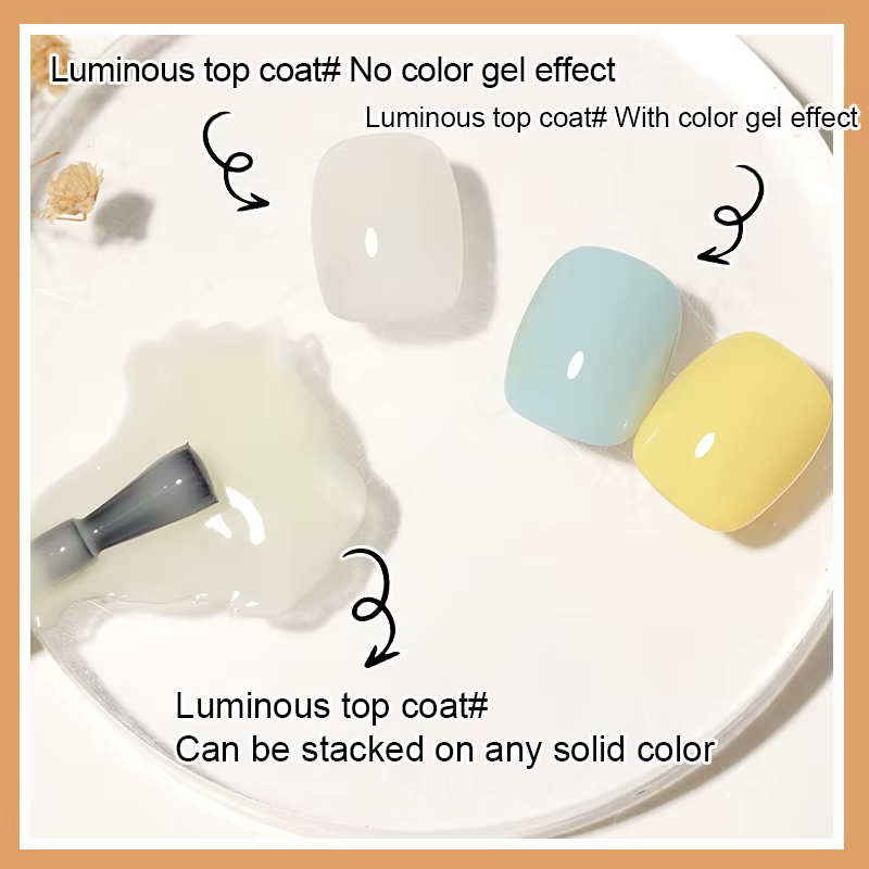 AS 15ml Vernis à ongles gel lumineux fluorescent qui brille dans le noir