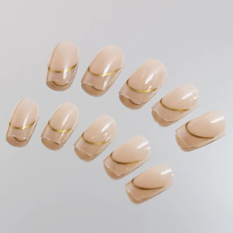 Faux ongles mi-longs pour femmes