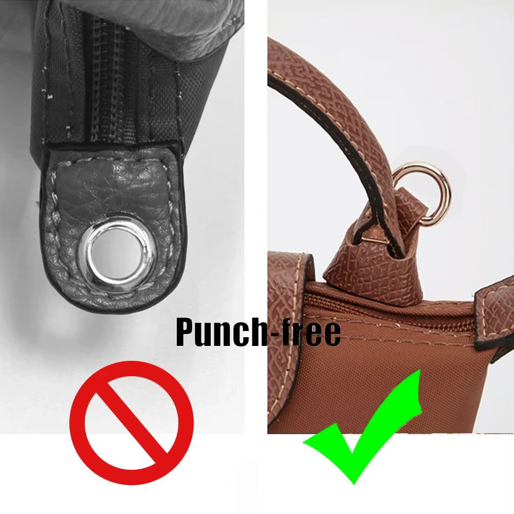 Longchamp-Sacs à bandoulière de remplacement, accessoires de sac à main à structure suspendue, sangle en cuir environnemental véritable pour Longchamp