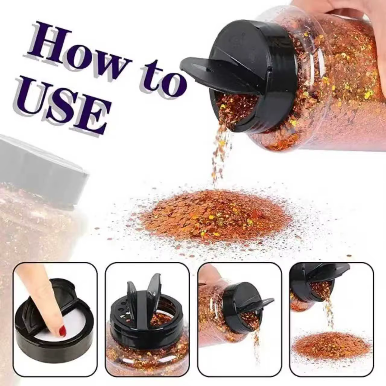 Paillettes pour ongles
