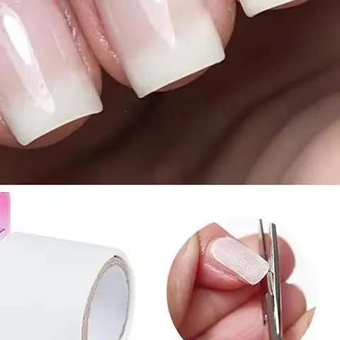 1 rouleau de réparation d'ongles en soie