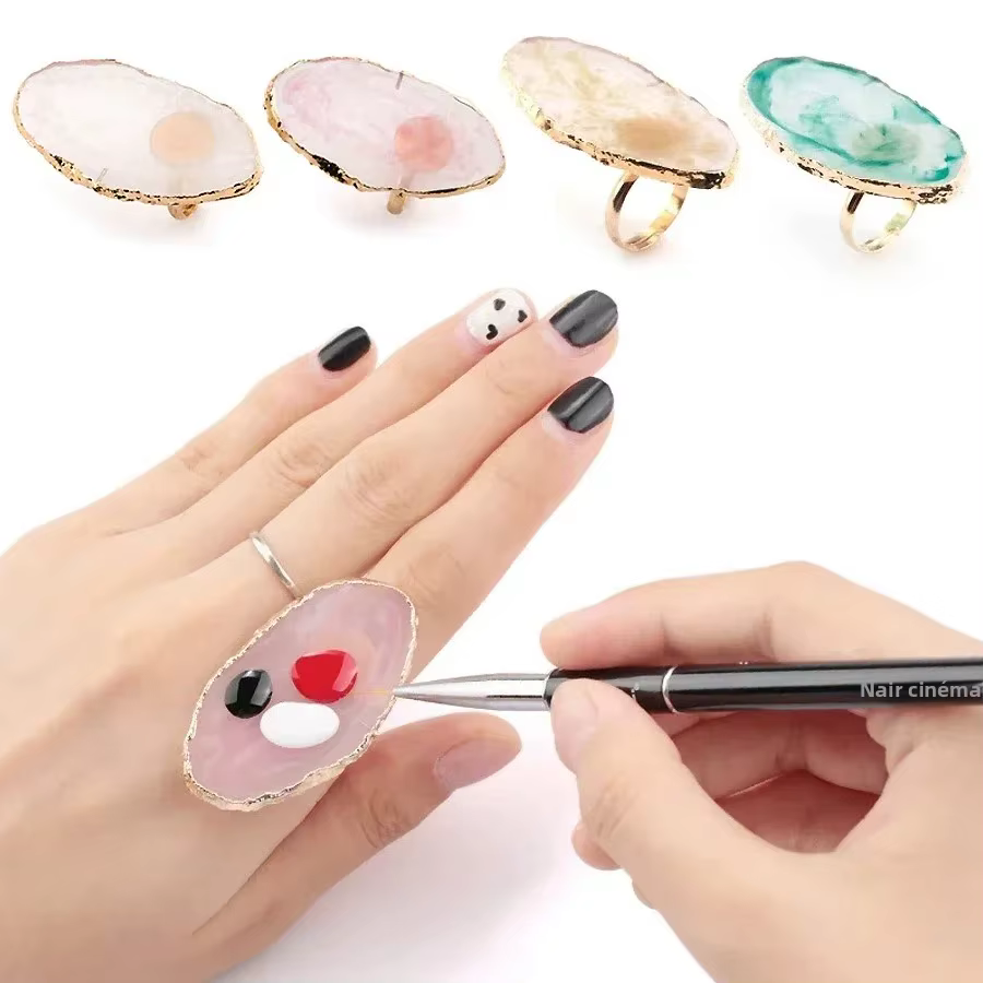 Plateau de mélange de couleurs pour nail art