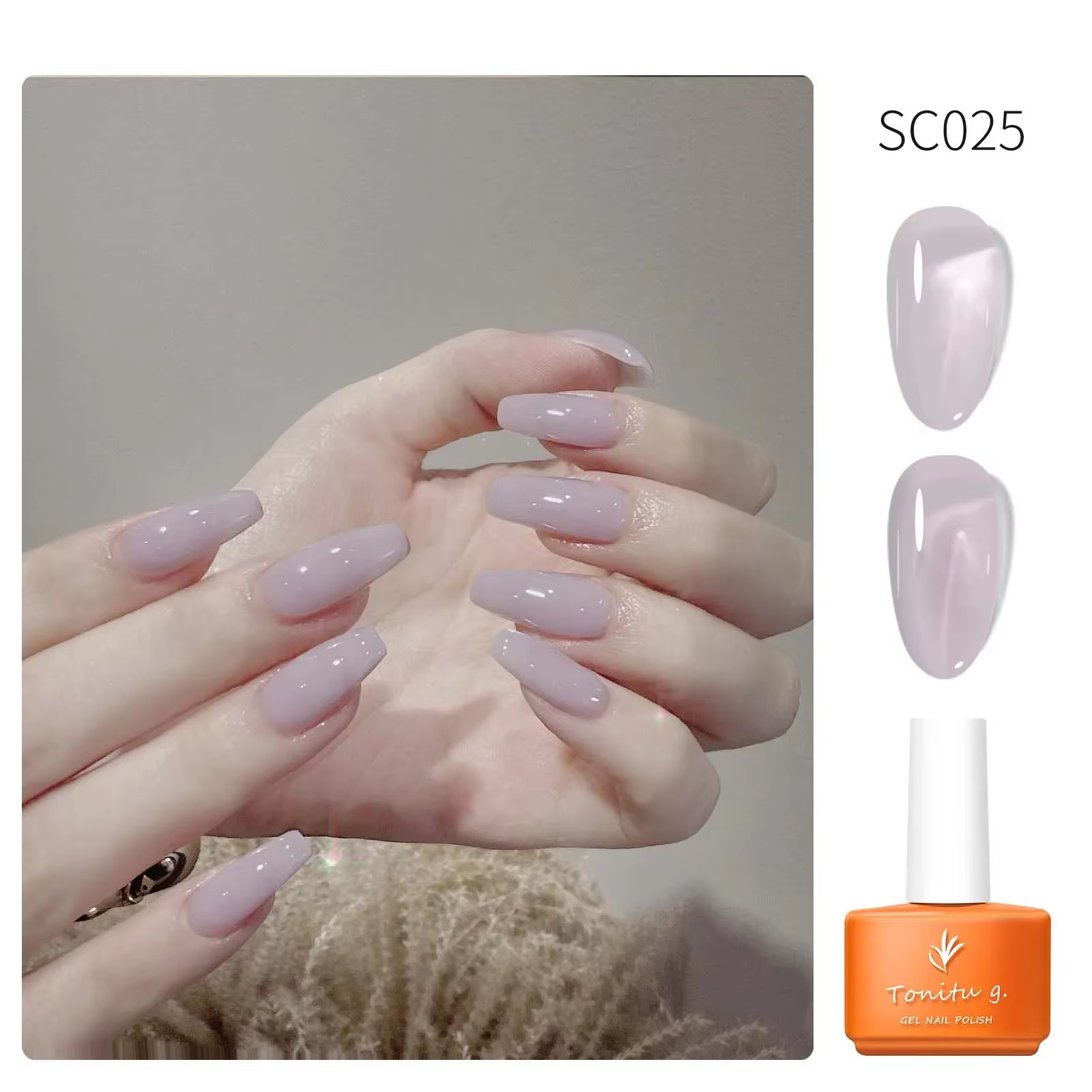 Tonitu G-Verhéritage à Ongles Gel UV LED Translucide