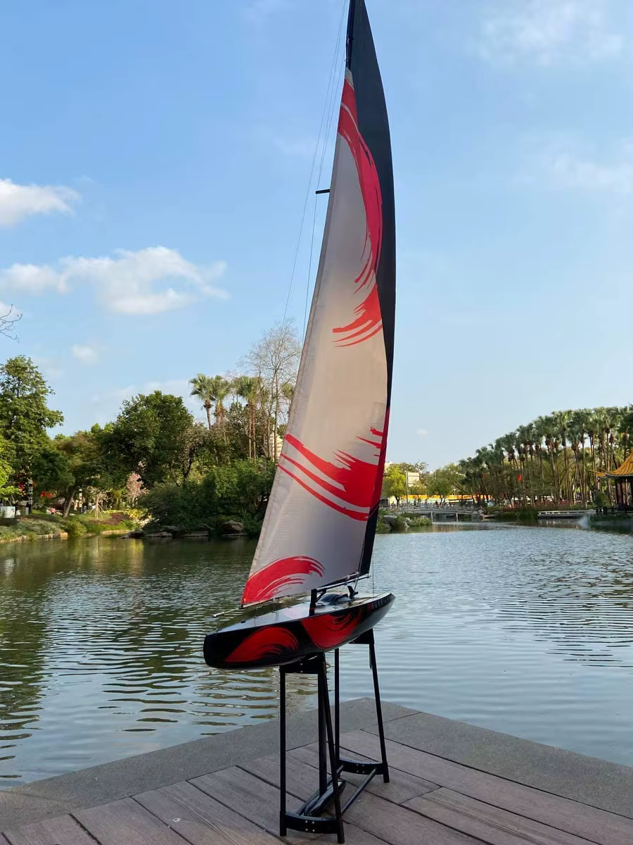 Modèle de voilier télécommandé pour adultes et adolescents, voilier de loisirs d'eau d'automne, accès à la voile pré-assemblé, énorme, 84 po, 213cm