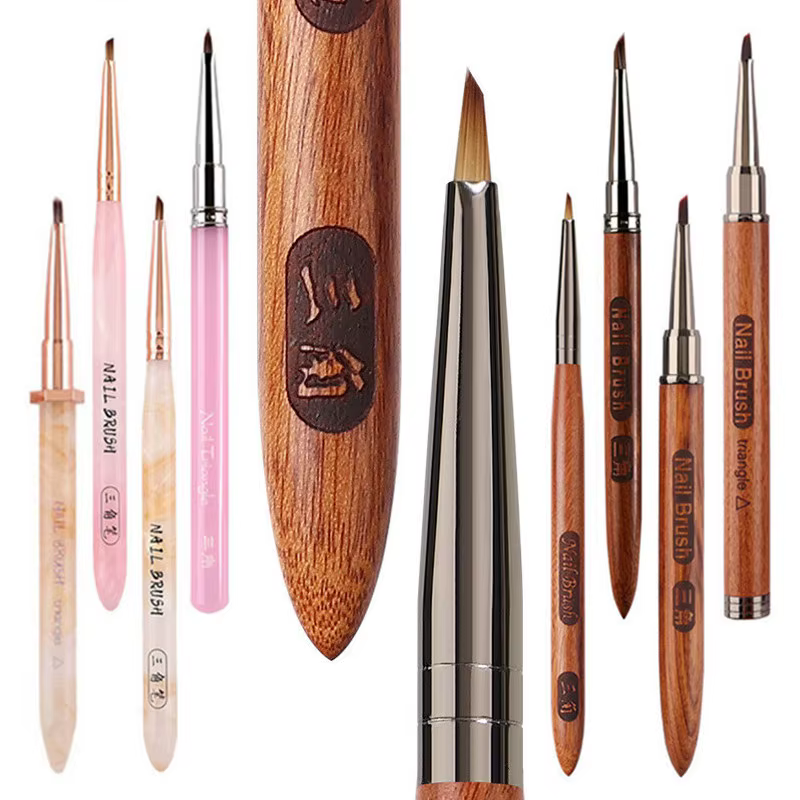 Pinceau à ongles triangulaire 8Style pour nail art