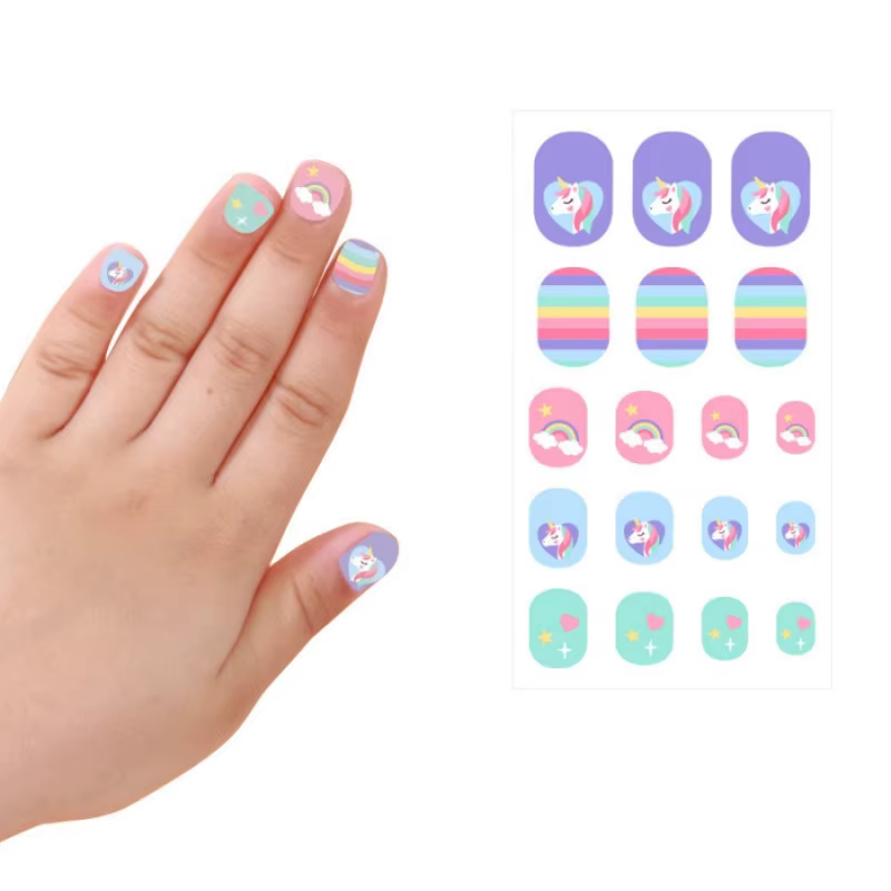 Autocollants pour ongles pour enfants
