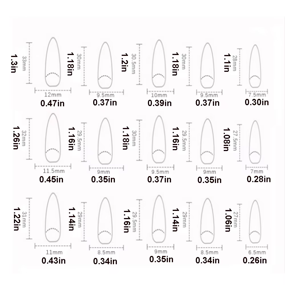 24 pièces/ensemble faux ongles plaqués holographiques pour femmes filles longue goutte d'eau violet aurore brillant