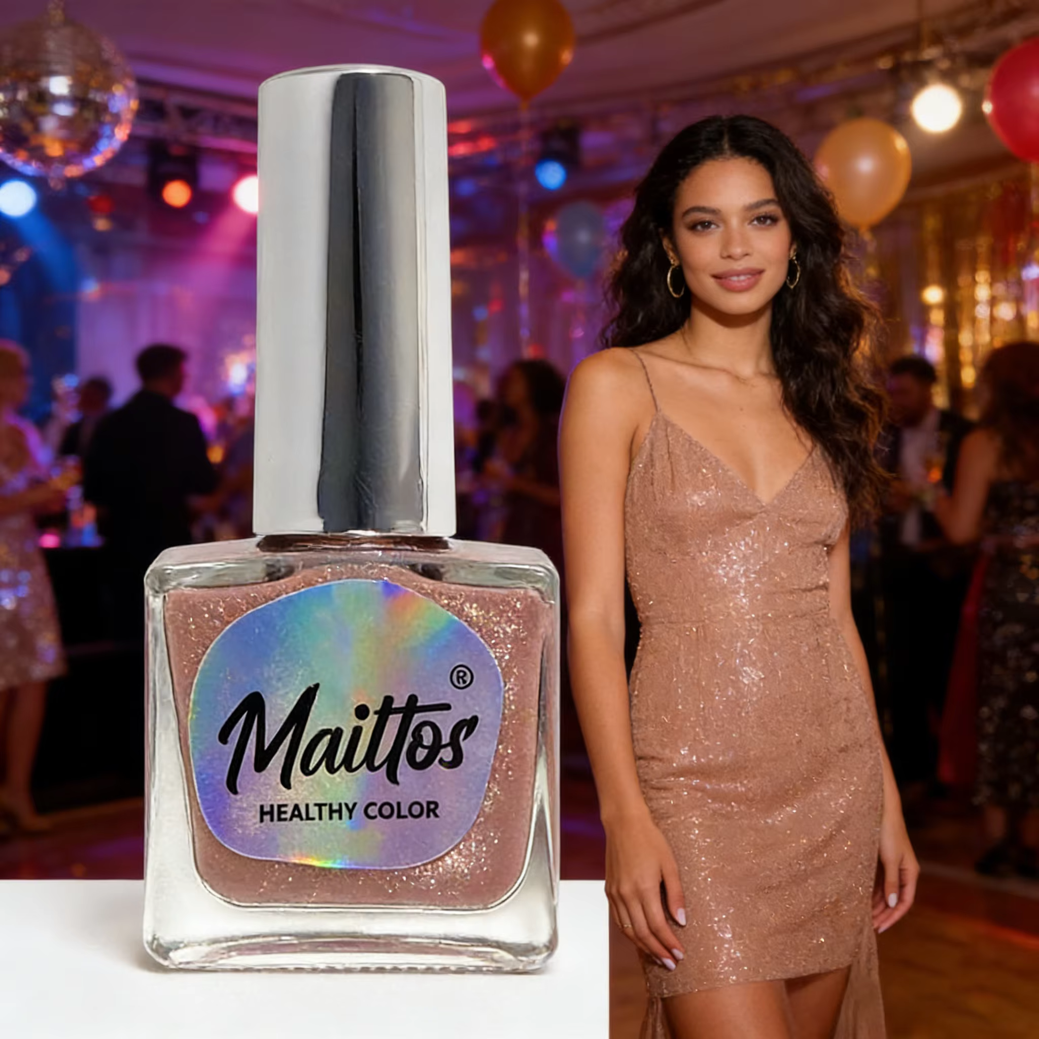 Vernis à ongles à base d'eau effet œil de chat WA524 Sheer 12ml