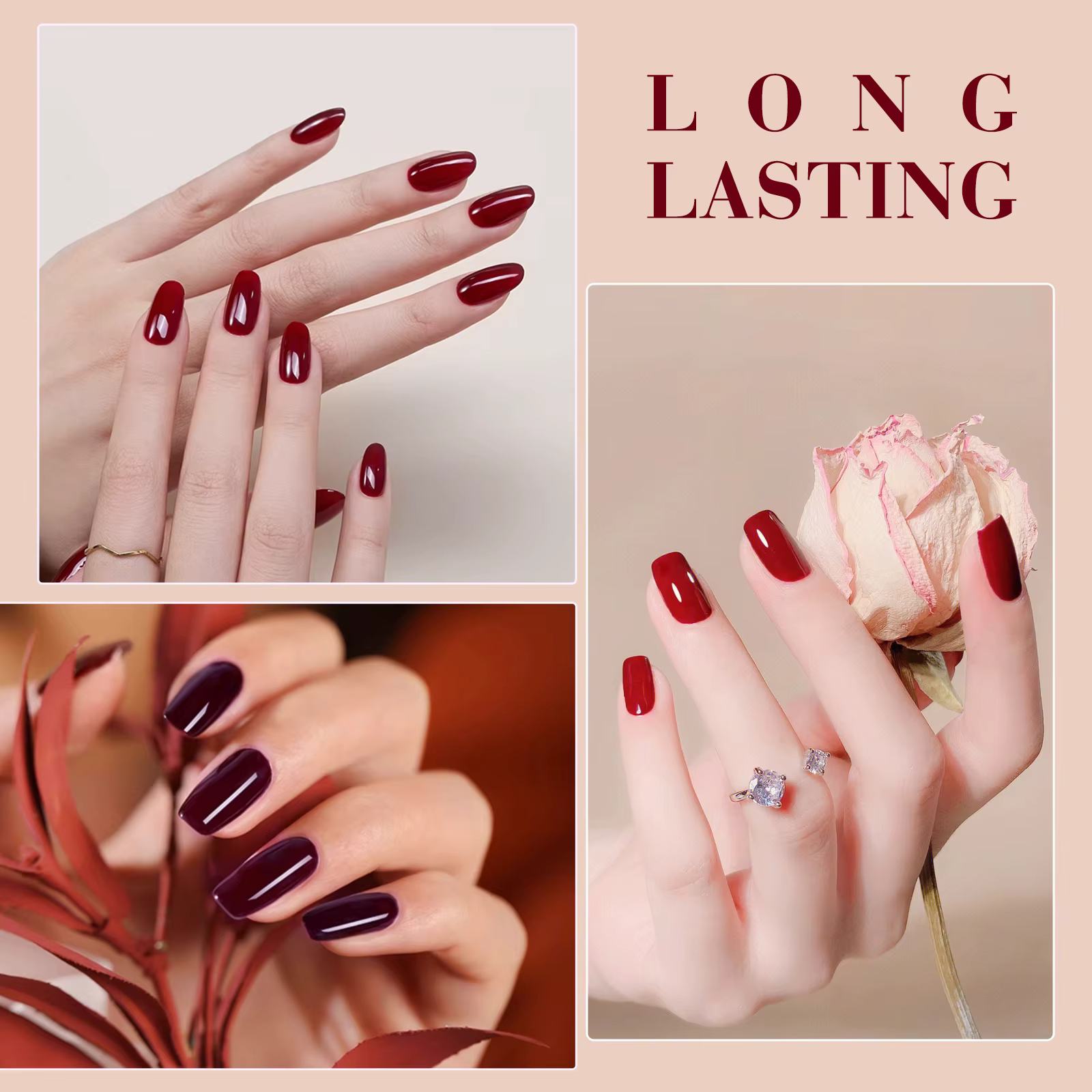 CANNI 6 couleurs Gel vernis à ongles ensemble 9ml coloré HEMA/TPO gratuit Soak-off UV LED bricolage longue durée haute pigmentation Salon manucure Gel