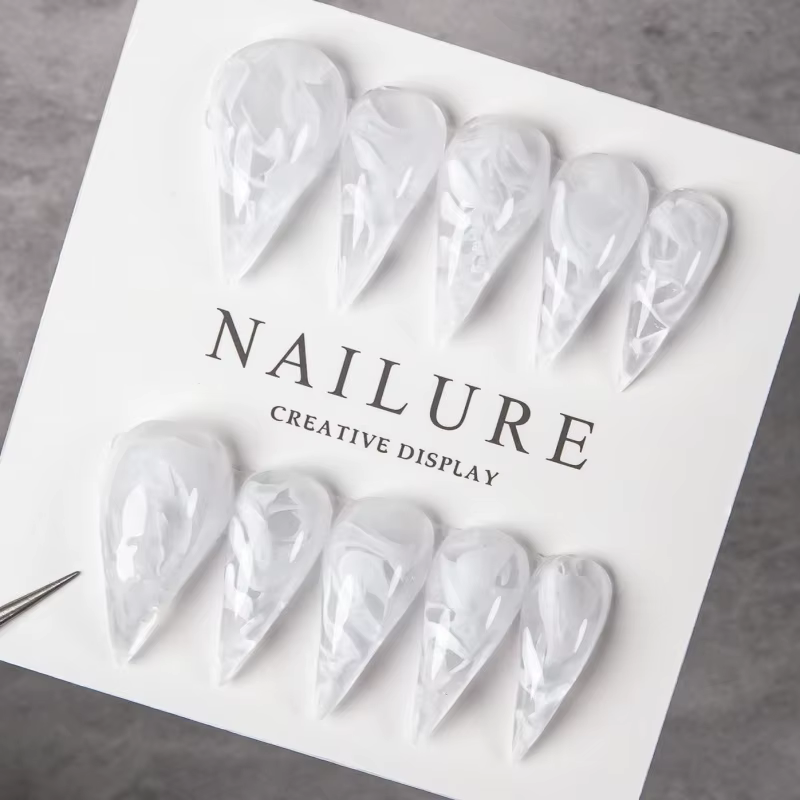 Faux ongles à presser extra longs